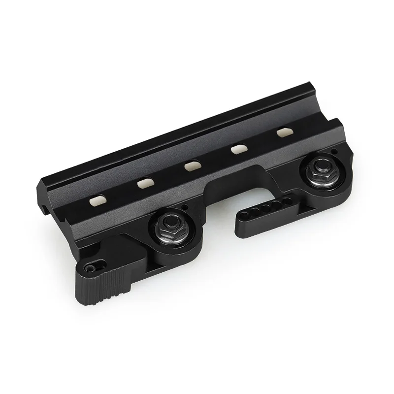 QD Scope Mount Optic Scope Plate Base Mount Mounting Platform 21.2MM Conversion Adapter Black