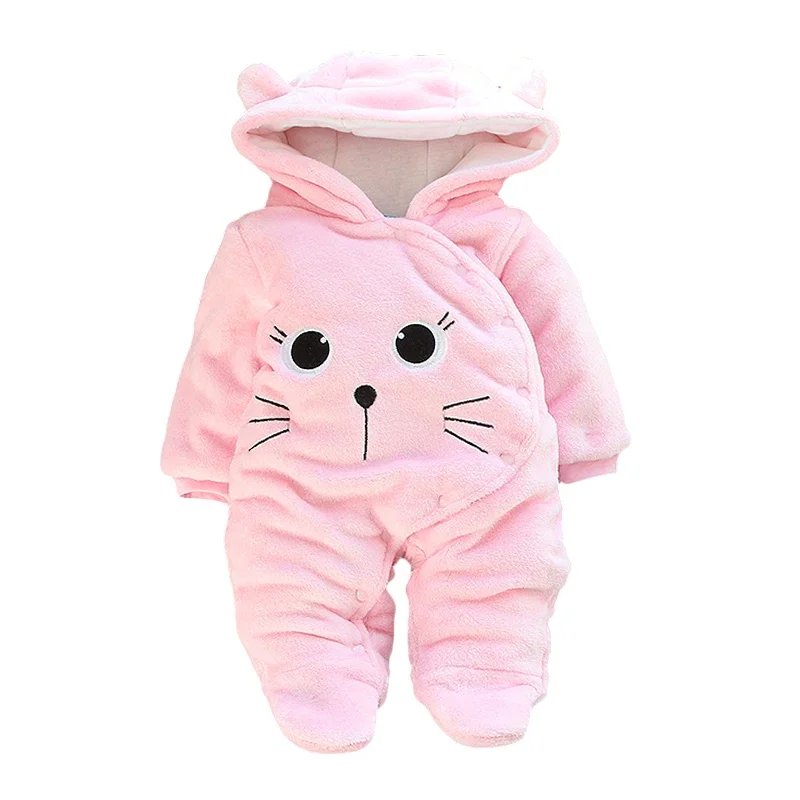 LZH Baby Winter Clothes For Newborn Baby Girl Boys Overall Winter Romper For Baby Jumpsuit Kids Carnival Costume Infant Clothing