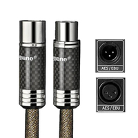5N Pure Silver 110 Ohm XLR Coaxial Digital Signal Line AES / EBU Digital Balanced Cable