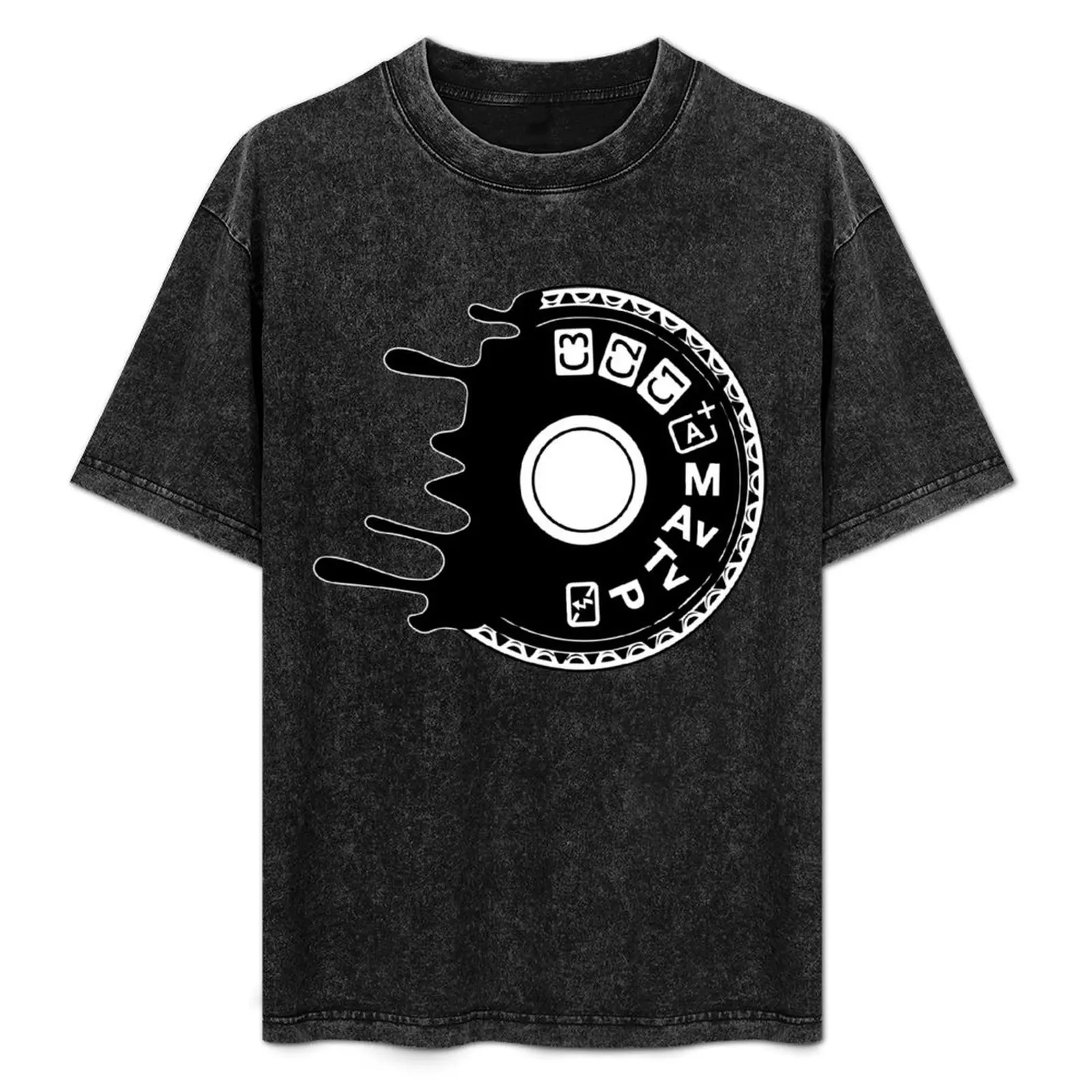 Urban Camera Dial Logo T-Shirt Trend Art Print T-Shirt