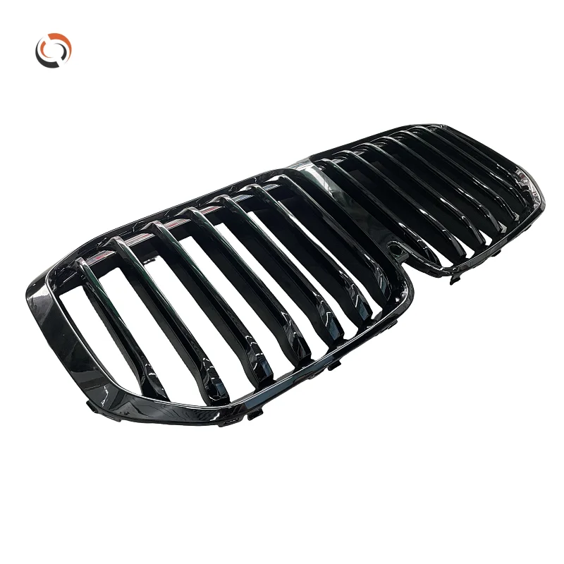 Car bumper grille suitable for BMW X7 G07 front bumper grille, Black Warrior black grille