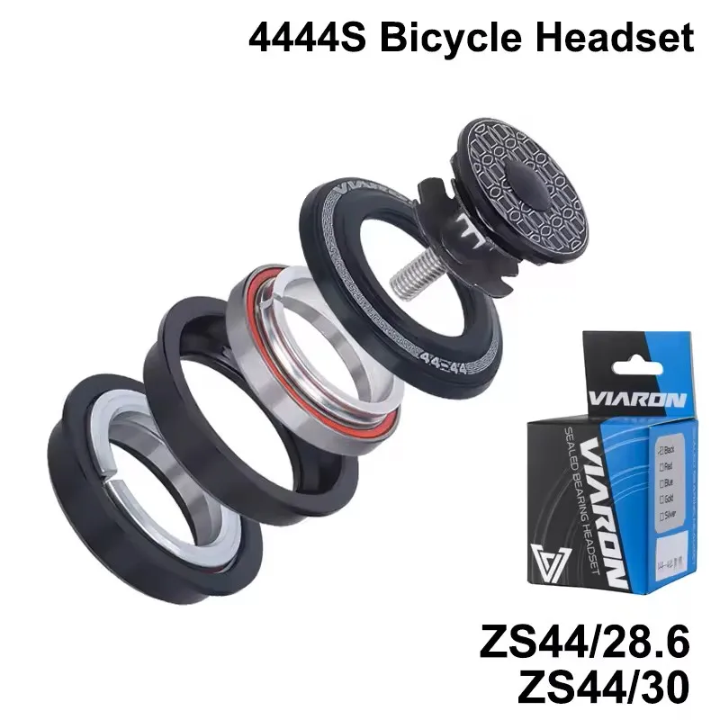 4444S MTB Road Bicycle Headset 44mm ZS44 1-1/8
