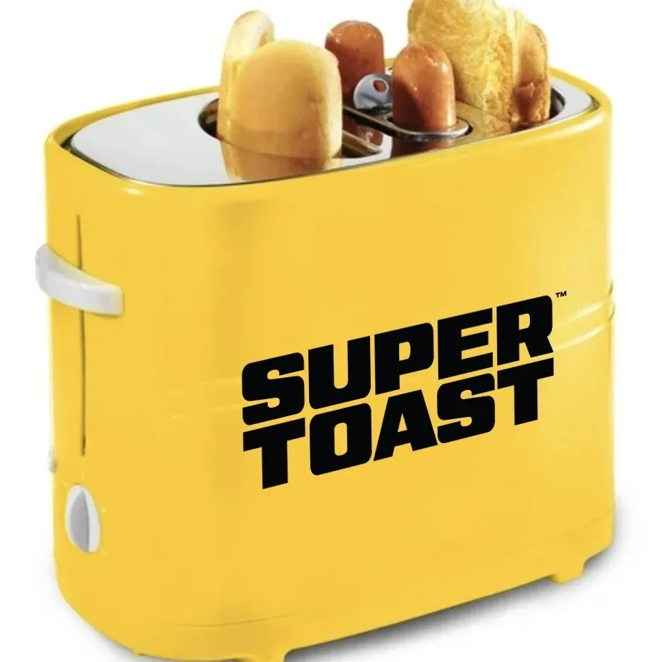 

Stainless Steel Hot Dog Maker Bread Maker Grilled Sausage Multi-function Breakfast Maker Home Sandwich Maker