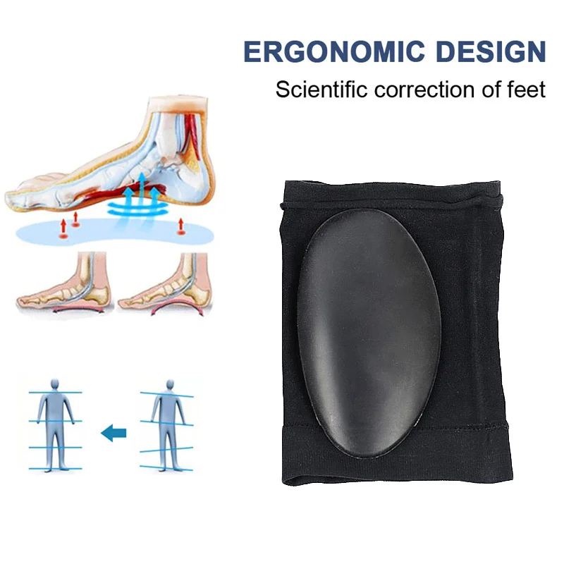 Coussinets de Gel pour le Massage de la fasciite plantaire, manchons de soutien pour la voûte plantaire, semelles orthopédiques souples, demi-coussins, soulagement de la douleur