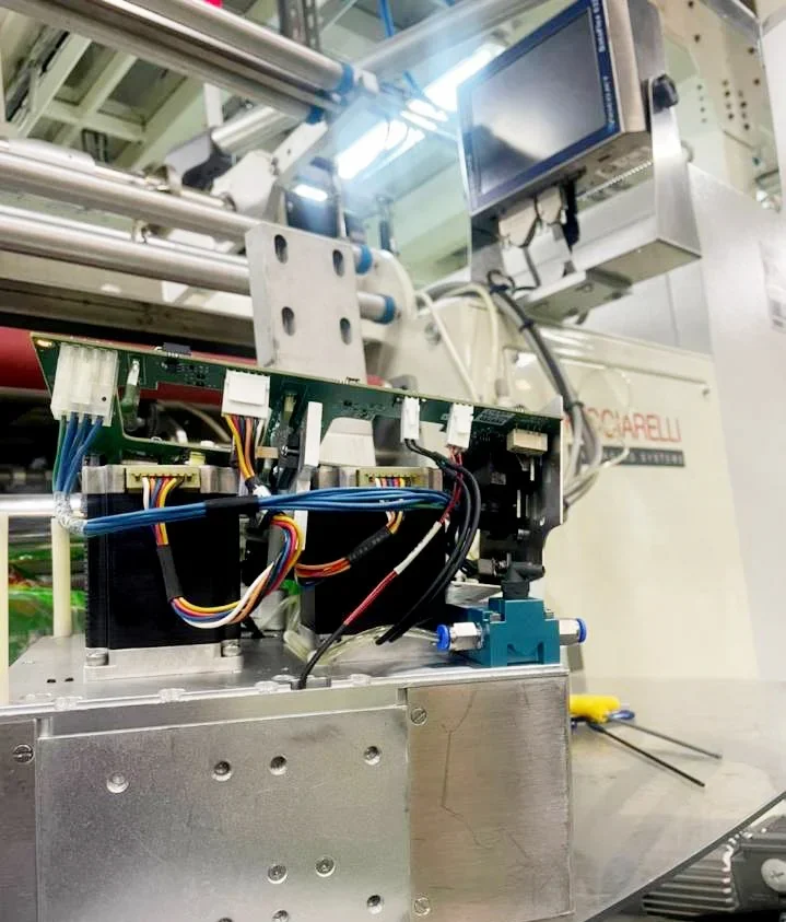 Oryginalne części zamienne do drukarek Markem Linx VJ Domino TTO, automatyczna płyta PCB, pneumatyczna, nowe, w kartonach.