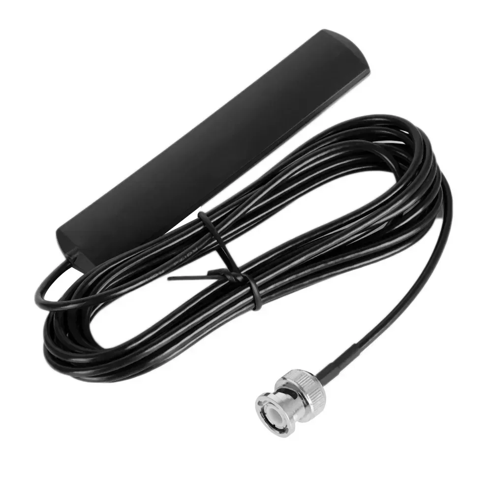 Antena de Radio móvil para coche, escáner de banda ancha de 30-1200MHz, soporte de vidrio duradero portátil con pegatina, conector BNC