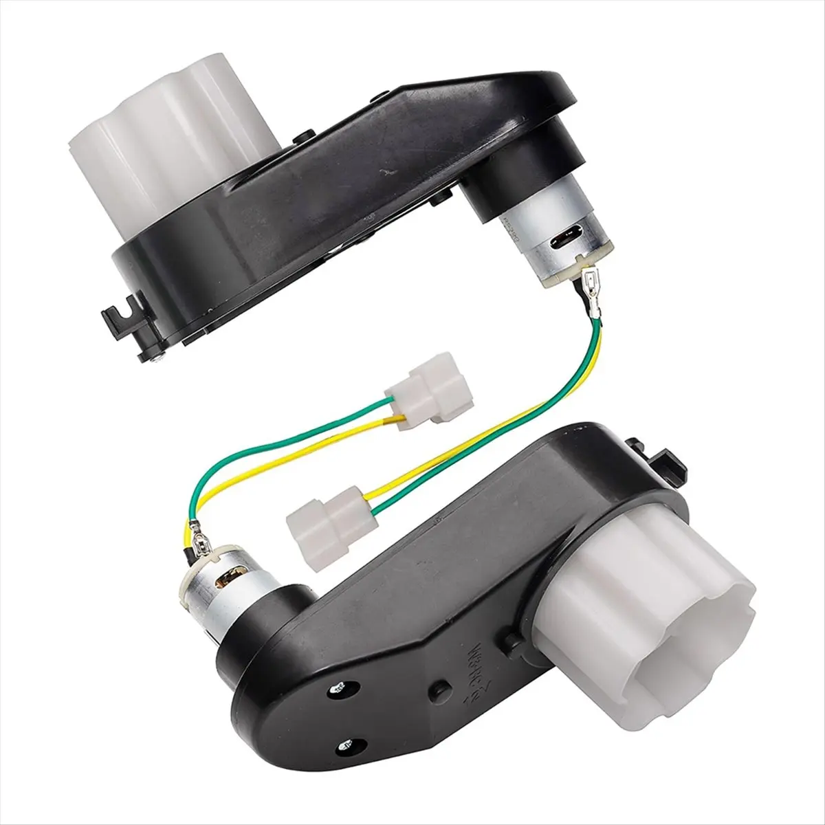 LUCK 2Pcs 12V RS390 16000RPM Kids Ride-Ons with DC Motor, 390 Motor with Gear Boxs for Children Electric Ride on Car