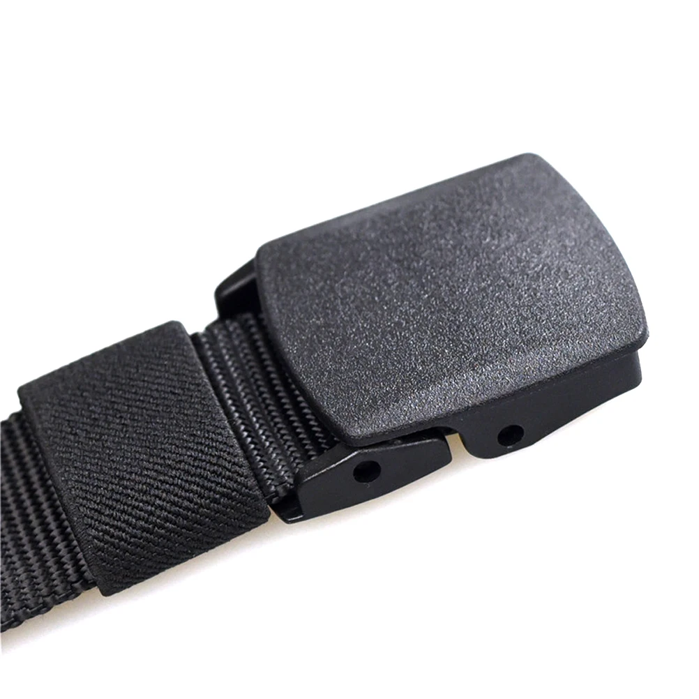 

outdoor belt plastic buckle belt Outdoor Men Belt waistband for men