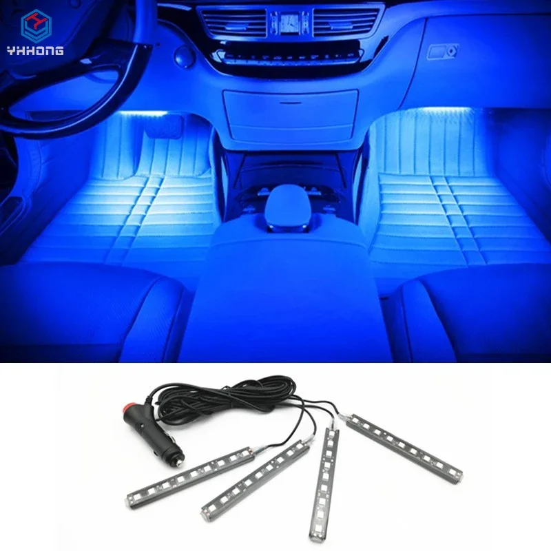 Car Interior Atmosphere Light RGB LED for VW Polo Golf 4 5 6 Touareg Passat B5 B6 Jetta MK4 Mk5 Beetle CC Caddy
