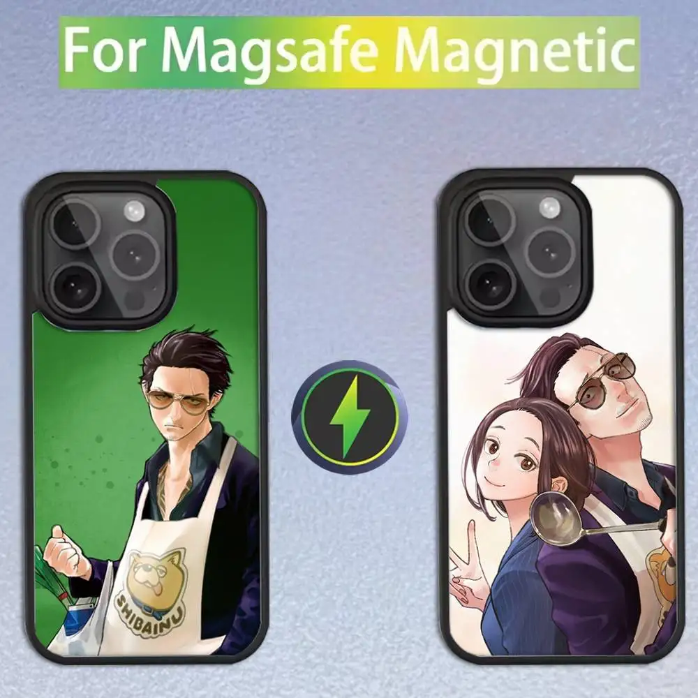 

The Way of the Househusband Phone Case For iPhone 16,15,14,13,12,11,Pro,Max,Plus,Mini,SE Magsafe Magnetic Wireless Charging