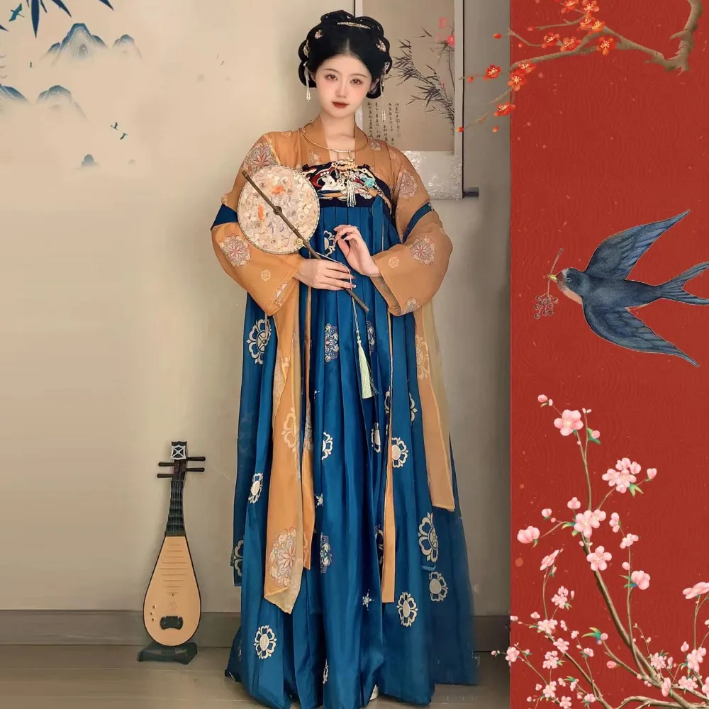 

Women Hanfu Dress Cosplay Suit for Oriental Ancient Style Elegant Princess Performance Clothes Chinese Traditional Woman Costume