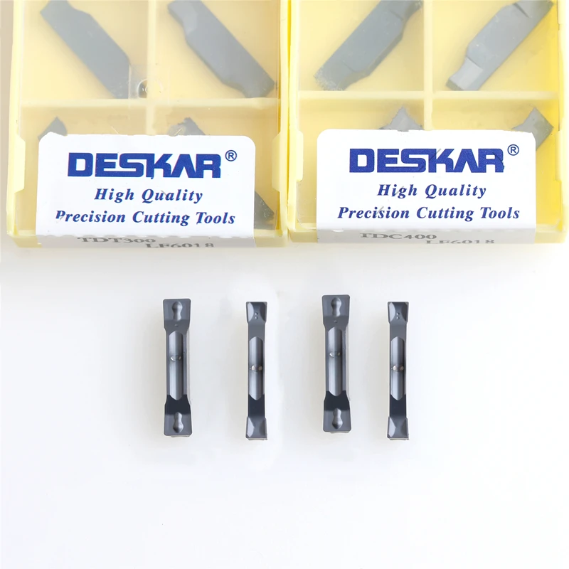 

Deskar 100% Original Tdc200 Tdc3 Tdc4 Tdt2 Tdt3 Tdt4 Lf6018 Cnc Lathe Cutter Blades Grooving Carbide Inserts for Stainless Steel