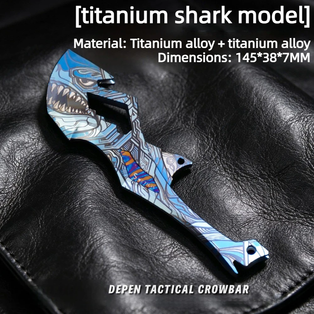METILIS EDC Qiyuan Multifunctional Tactical Crowbar Bottle Opener Outdoor EDC Decompression Toy