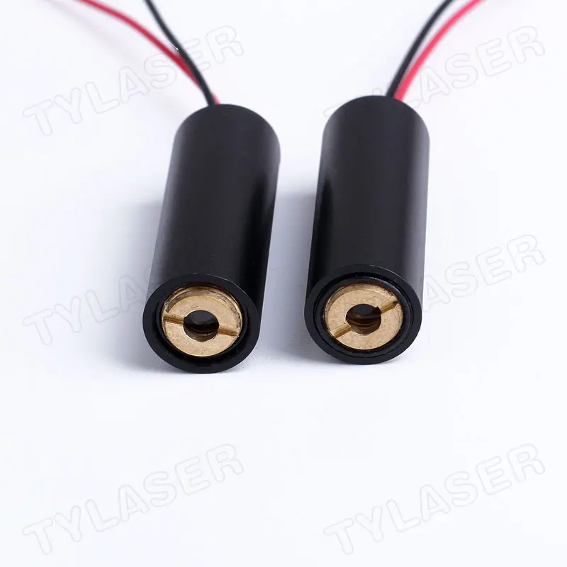 D10X30mm Adjustable Focus 635nm 1mW 5mW 10mW 30mW 50mW 100mW Red Dot Laser Diode Module Industrial Grade ACC Driver TYLASERS