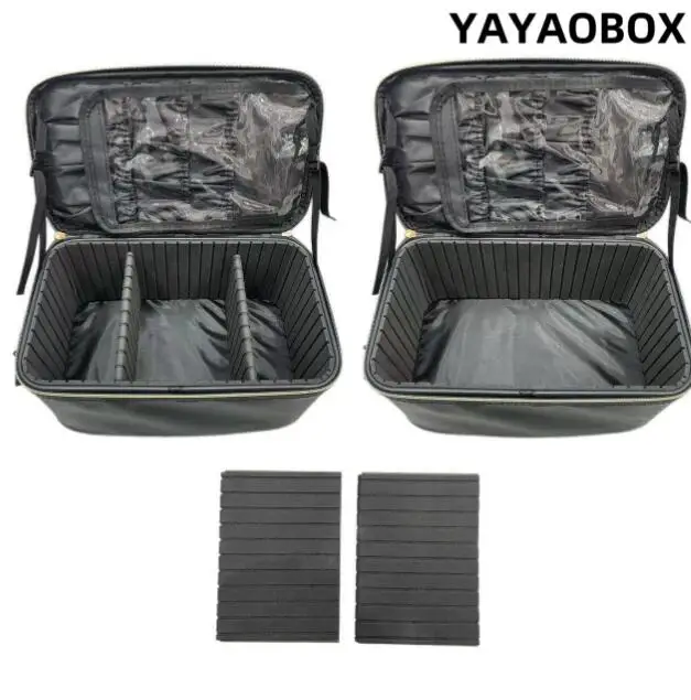 Women Makeup Bag Women Cosmetic Suitcase nail polish bag Makeup Cosmetic Box Organizer    Makeup Carrying Make-up Train Case