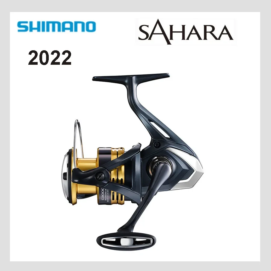 

NEW 2022 Original SHIMANO SAHARA Fishing Wheel 500 1000 C2000S 2500 2500HGS C3000HG 4000XG C5000XG AR-C Spinning Fishing Reels