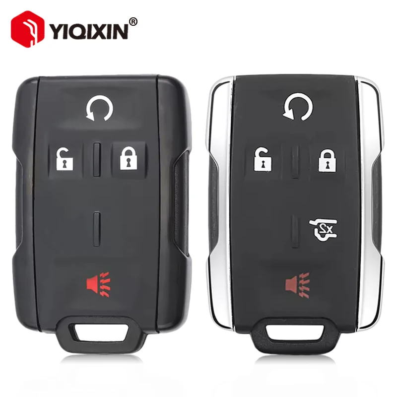 

Умный чехол для дистанционного ключа автомобиля для Chevrolet Tahoe Silverado 1500 3500 2500 Colorado GMC Sierra Canyon 2014-2018, вход без ключа