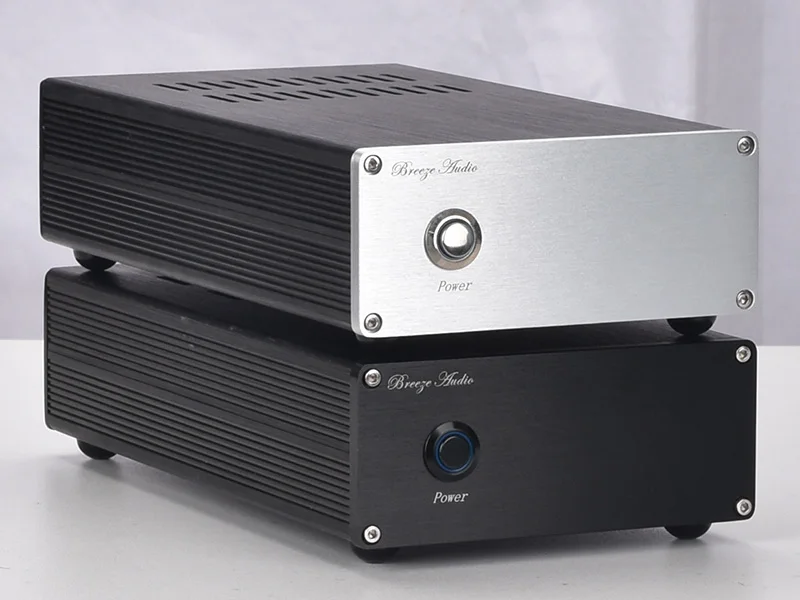 Los gabinetes para discos duros de audio Weiliang, los enrutadores NAS pueden servir como fuentes de alimentación regulada lineal, chasis totalmente de aluminio