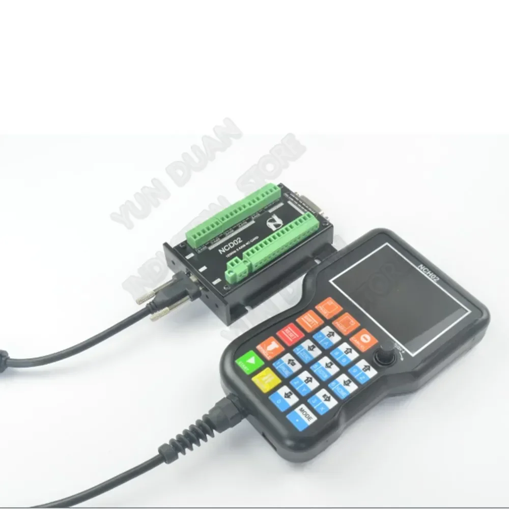 3 4 5 Axis Handheld Offline CNC Motion Controller G Code USB  Handle Remote Button MPG For Stepper Servo Motor CNC Engraving