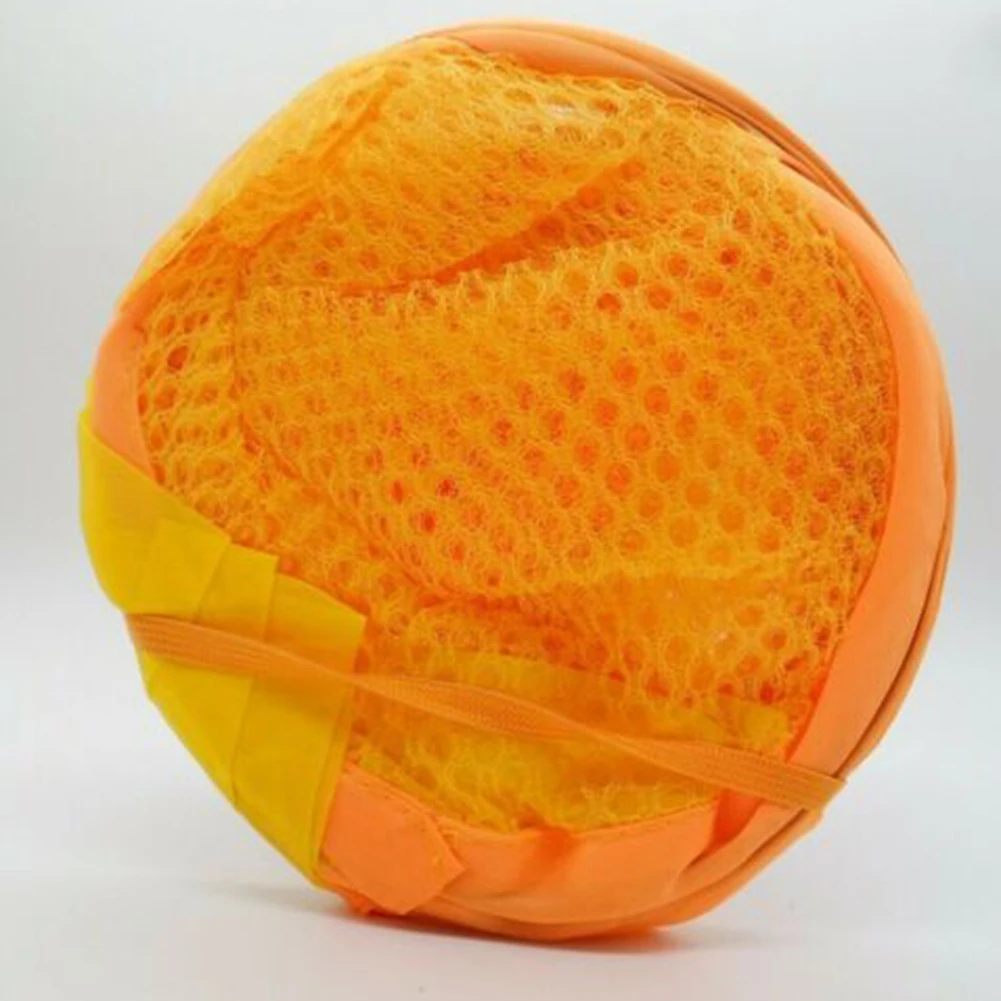 Mesh Bag Clothes Basket Washing Dirty Foldable Hamper Holder Large Laundry Organizer Polyester Sorting Storage