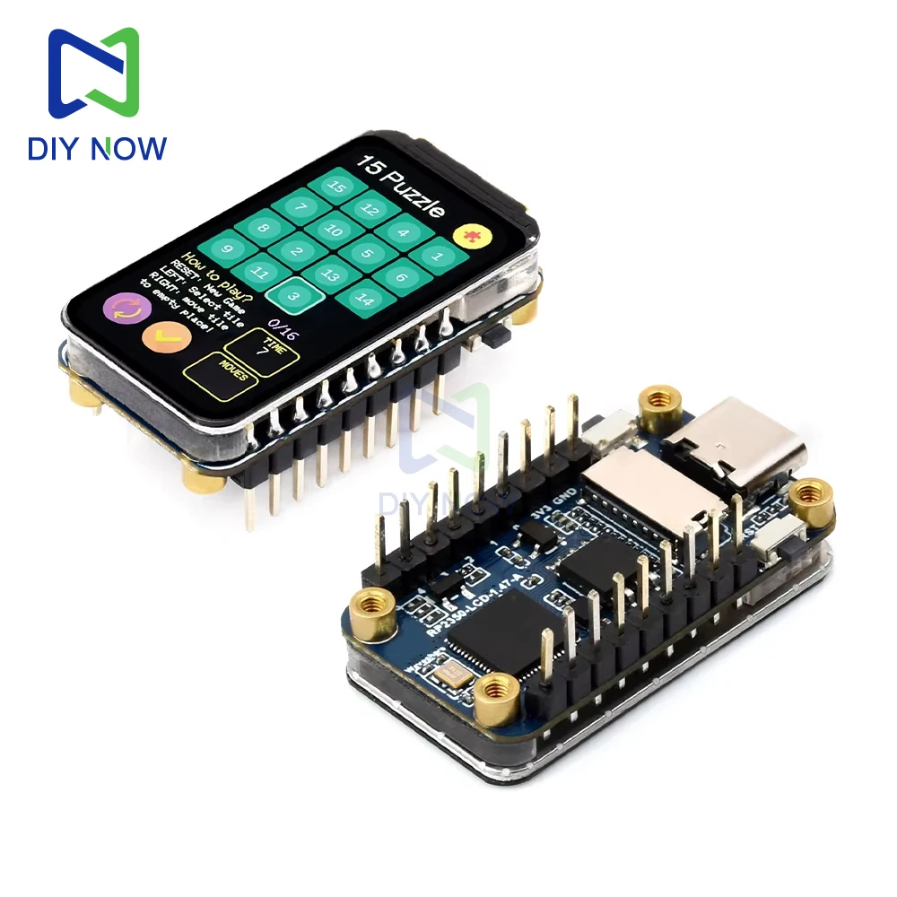 RP2350A 1.47 بوصة معالج الشاشة Type-C RP2350 LCD 1.47 بوصة شاشة الكريستال السائل مجلس التنمية 172 × 320 ل Aspberry Pi RP2350