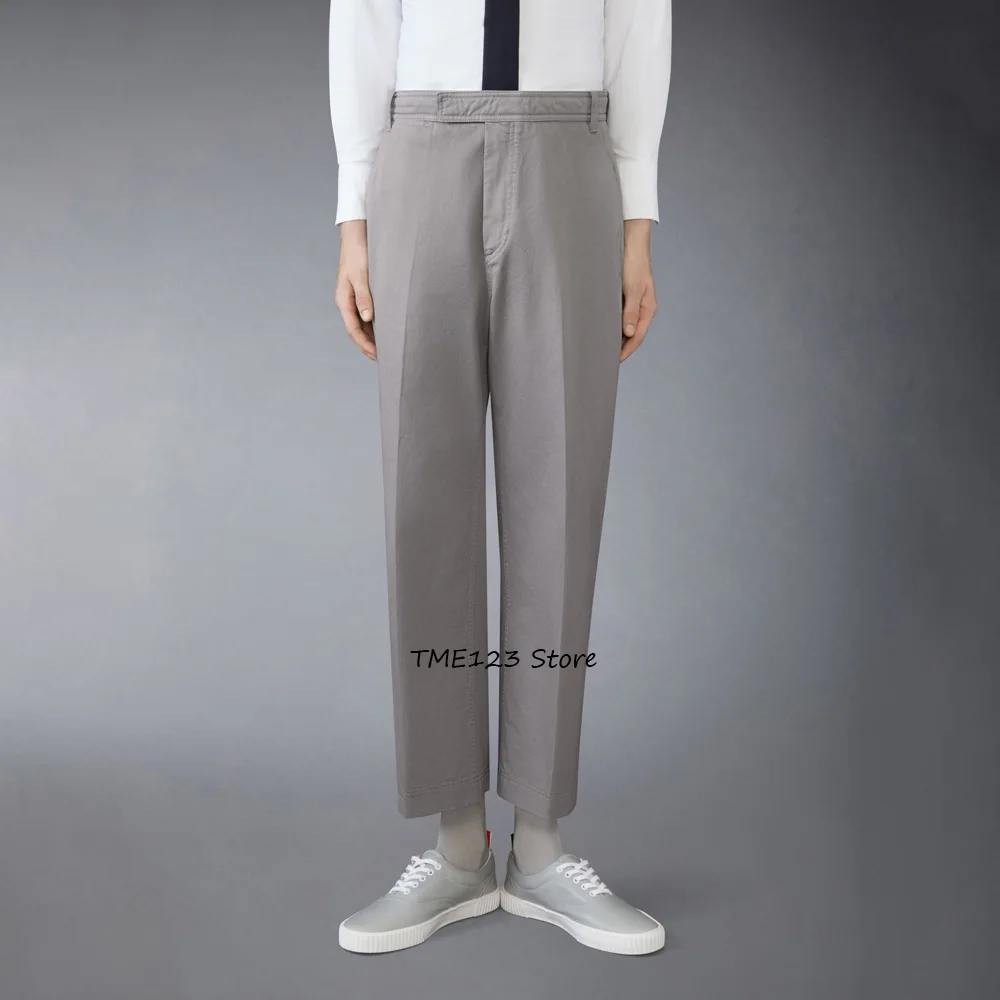 

Men's Tailoring Pants for Man Straight Leg Business Casual Polyester Fiber Work Trousers Solid Color Trouser Classic Clothing