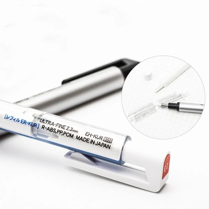 P5EA Round Tip Eraser Refill Pack Ultrafine Pencil Rubber Perfect Revise