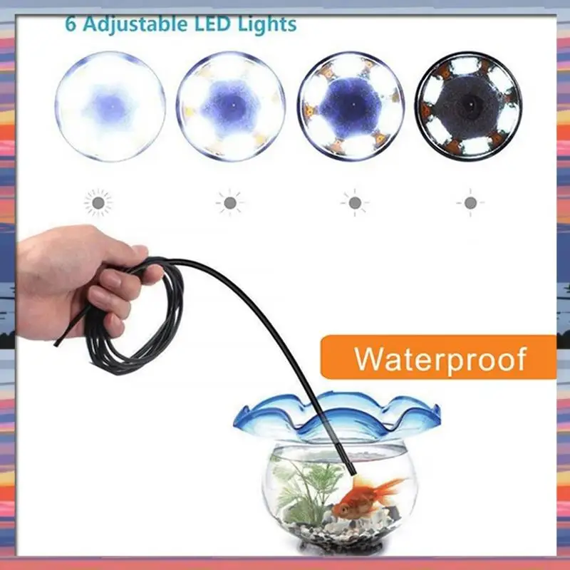 AFBC USB Endoscope Type C Borescope For OTG Android Phone 7Mm Inspection Snake Camera