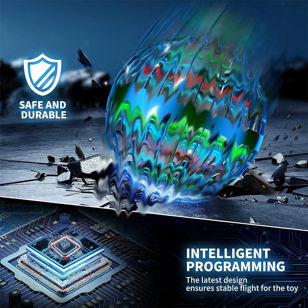 

Flying Spinner Fidget Brinquedos para Crianças, Bola Mágica Controlável, Boomerang Flyorb, Drone Orb, Fly Nova, Presente Infanti