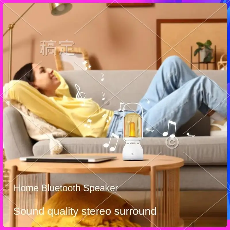 

AUU-Multifunctional Outdoor Camping Desk Lamp,Portable Night Light For Bars,Restaurants And Home Decor With Built-In Speaker