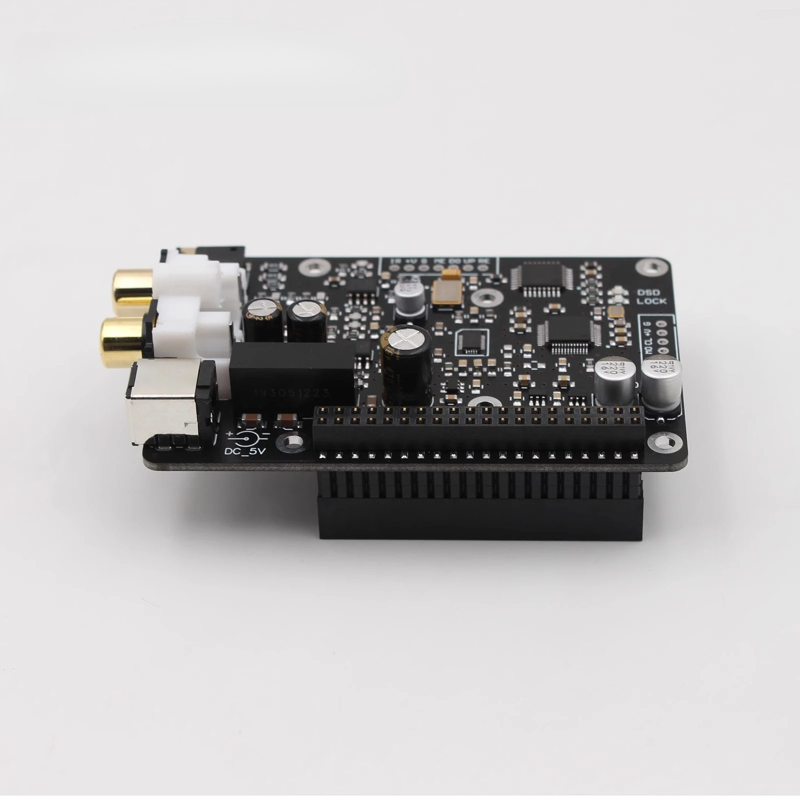 

For Raspberry Pi Expansion Board ,R38h DAC Decoder Board 4B 3B IIS 768KHz DSD512 Hard Solution