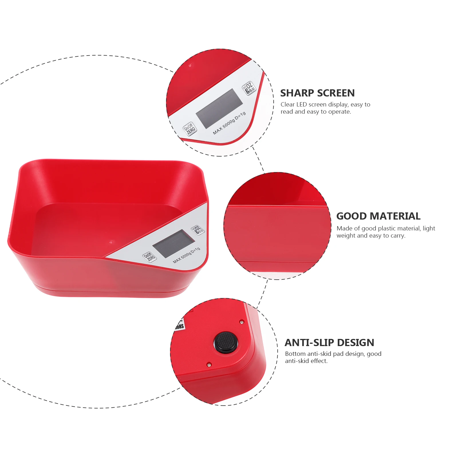 

Digital Pet Scale Scales for Body Weight Multipurpose Electronic Pets Weighting Tool