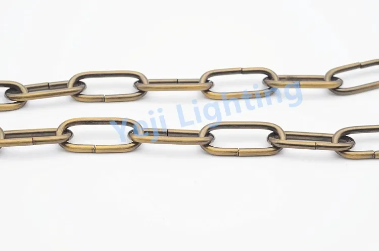 3.8mm golden bronze Bearing chains hanging chain Suitable for retro chandelier crystal lamp lights  Lighting Accessories DIY