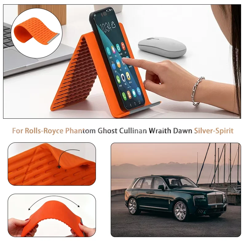 

Flexible Foldable & Transformable Stand For Rolls-Royce Phantom Ghost Cullinan Wraith Dawn Silver-Spirit