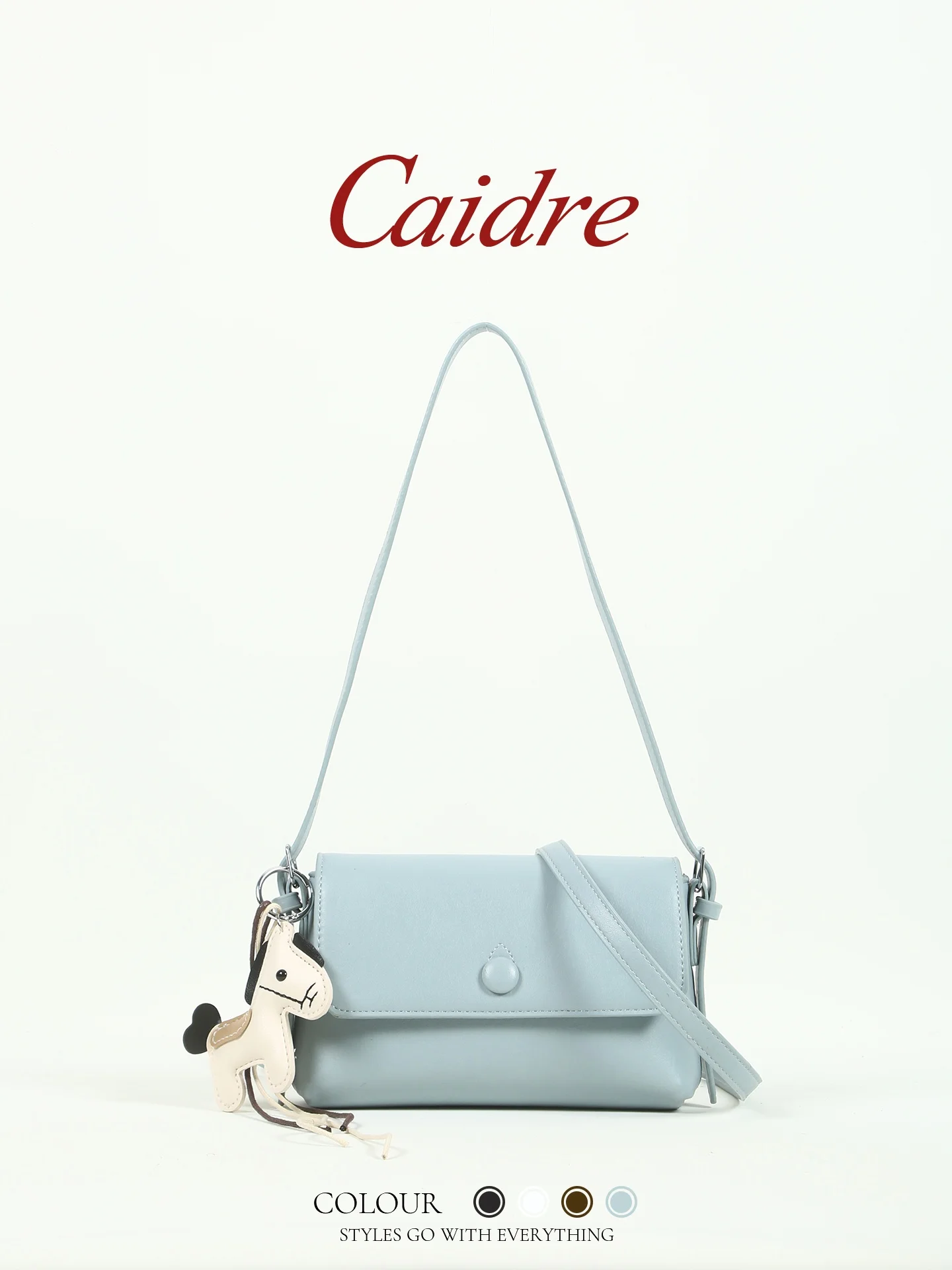 

Caidre Commuter Underarm Bag Women's New 2026 Single Shoulder Crossbody Work Bag High-End Sensation Diagonal Small Square Bag