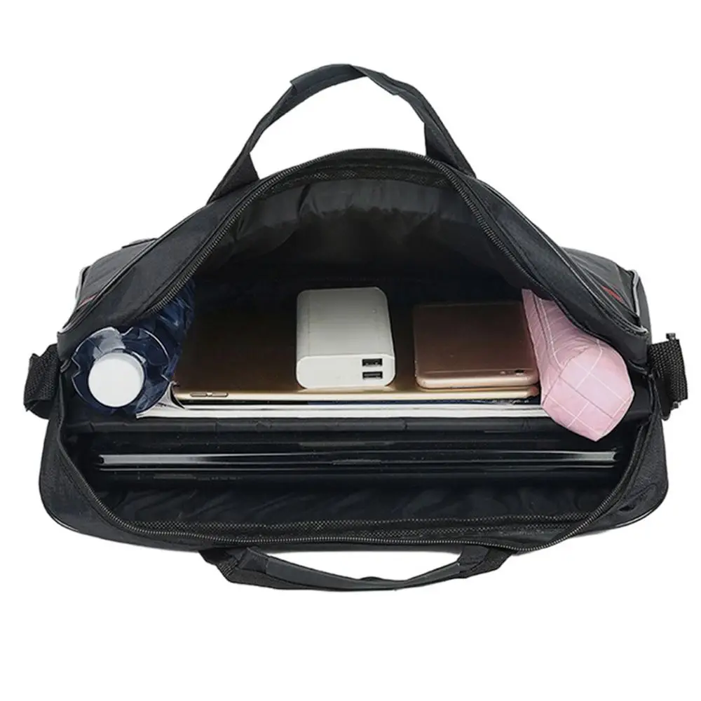 File Folder Bag Crossbody Briefcases Document Large Capacity Business Briefcases Thicken Multi-layer Laptop Handbag Office Work