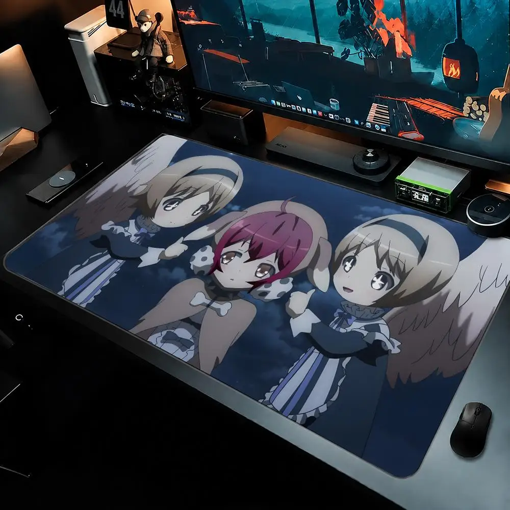 Magical Girl Raising Project Mouse Pad Large Mouse Pad For Computer Laptop Keyboard Gaming Desk Mat Gamer Office Accessories