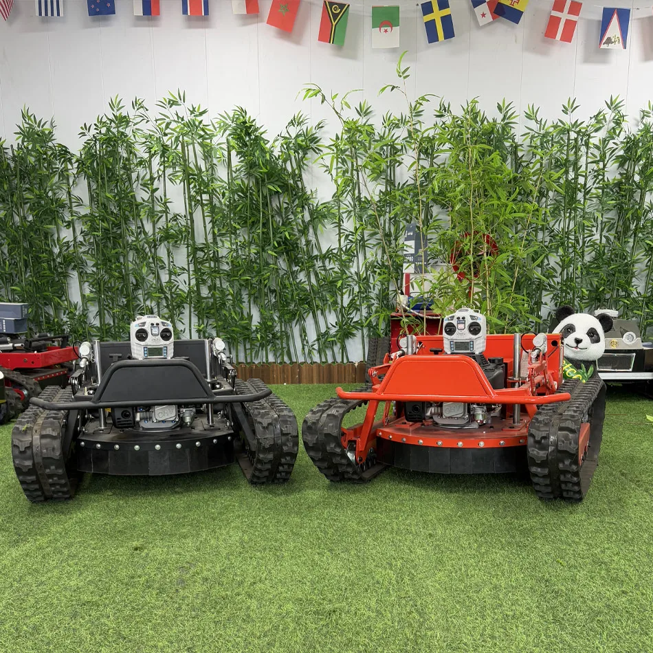 

Customized lawn mower with optional color options, tracked lawn mower, household park lawn mower