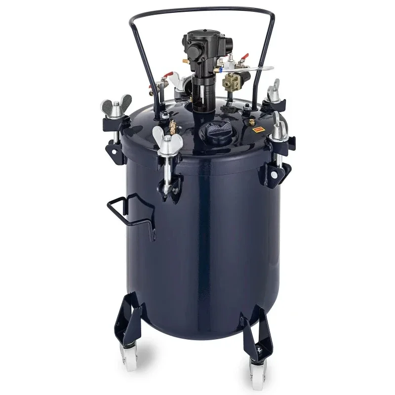 Automatic Painting Pneumatic Pressure Cooker Tanks with Aerodynamic Hybrid Agitator