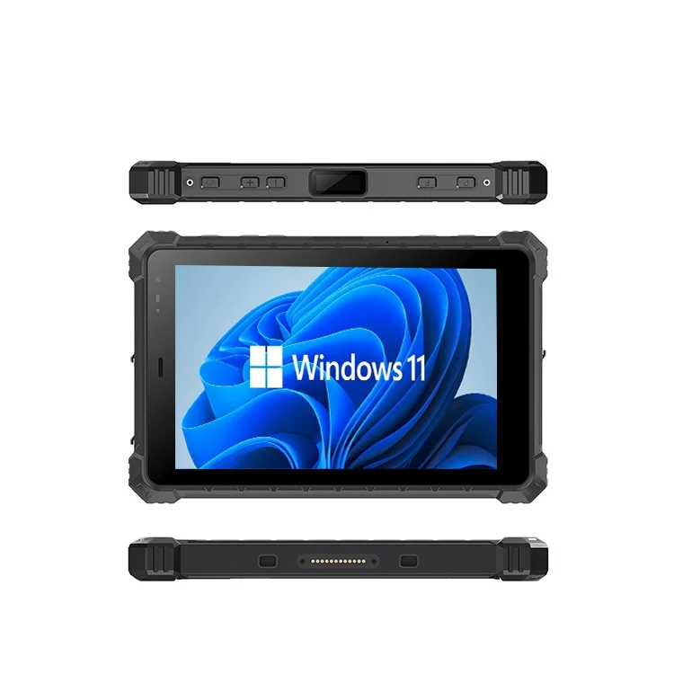 Atex Certified Ip68 Waterproof 8 Inch 1920*1200 Screen Resolution Nfc with Fingerprint Recognition Win Rugged Tablet