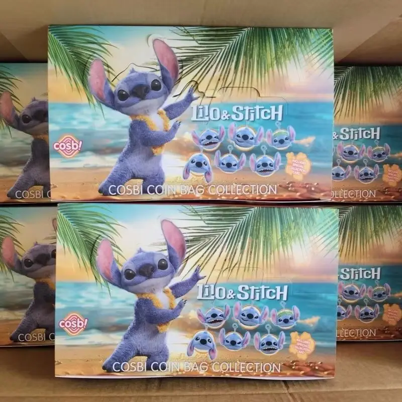 

Горячие игрушки Лило и Стич слепая коробка, натуральная сумка для монет, коллекция серии, подвеска-сюрприз, украшения для девочек, модная игрушка в подарок
