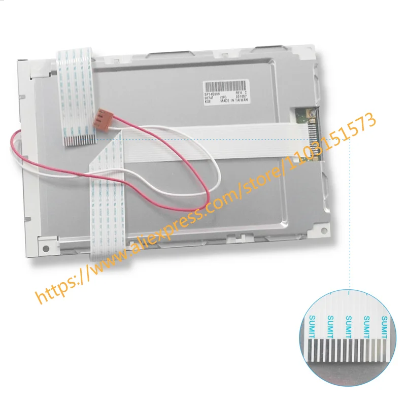 SP14Q006 Asli 5.7 "320*240 14Pin FSTN-LCD Panel Display Sp14q006 Pasokan Zhiyan