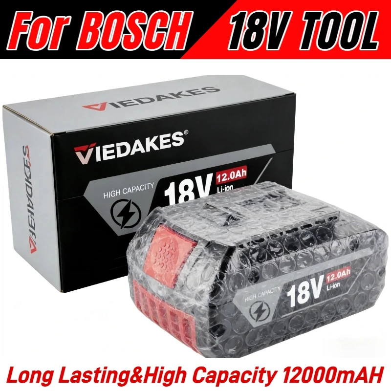 

2026 100% новый литий-ионный аккумулятор 18 В, 10,0 Ач GBA18V80 для аккумуляторных электроинструментов Bosch 18 В MAX,
