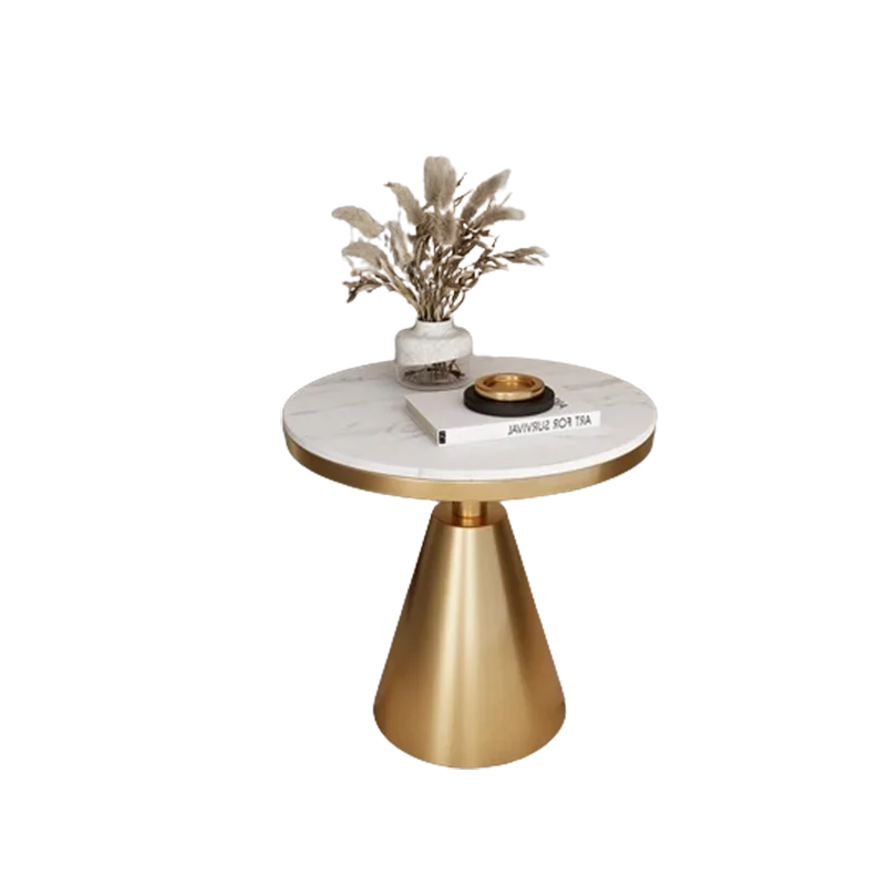 โต๊ะกาแฟทรงกลมสำหรับห้องนอน ดีไซน์ทันสมัย สีดำ โต๊ะกาแฟหรูหราสำหรับห้องนั่งเล่น สไตล์นอร์ดิก เฟอร์นิเจอร์สำหรับบ้าน