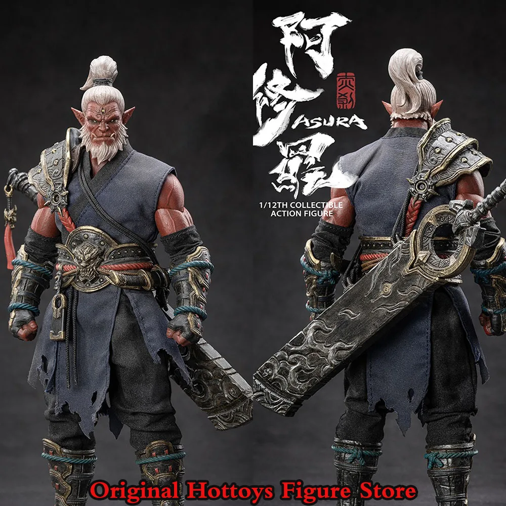 VTOYS VSD006 1/12 Scale Male Soldiers Asura Red Demon Battle God Full Set About 17cm Action Figure Model Gifts Collection