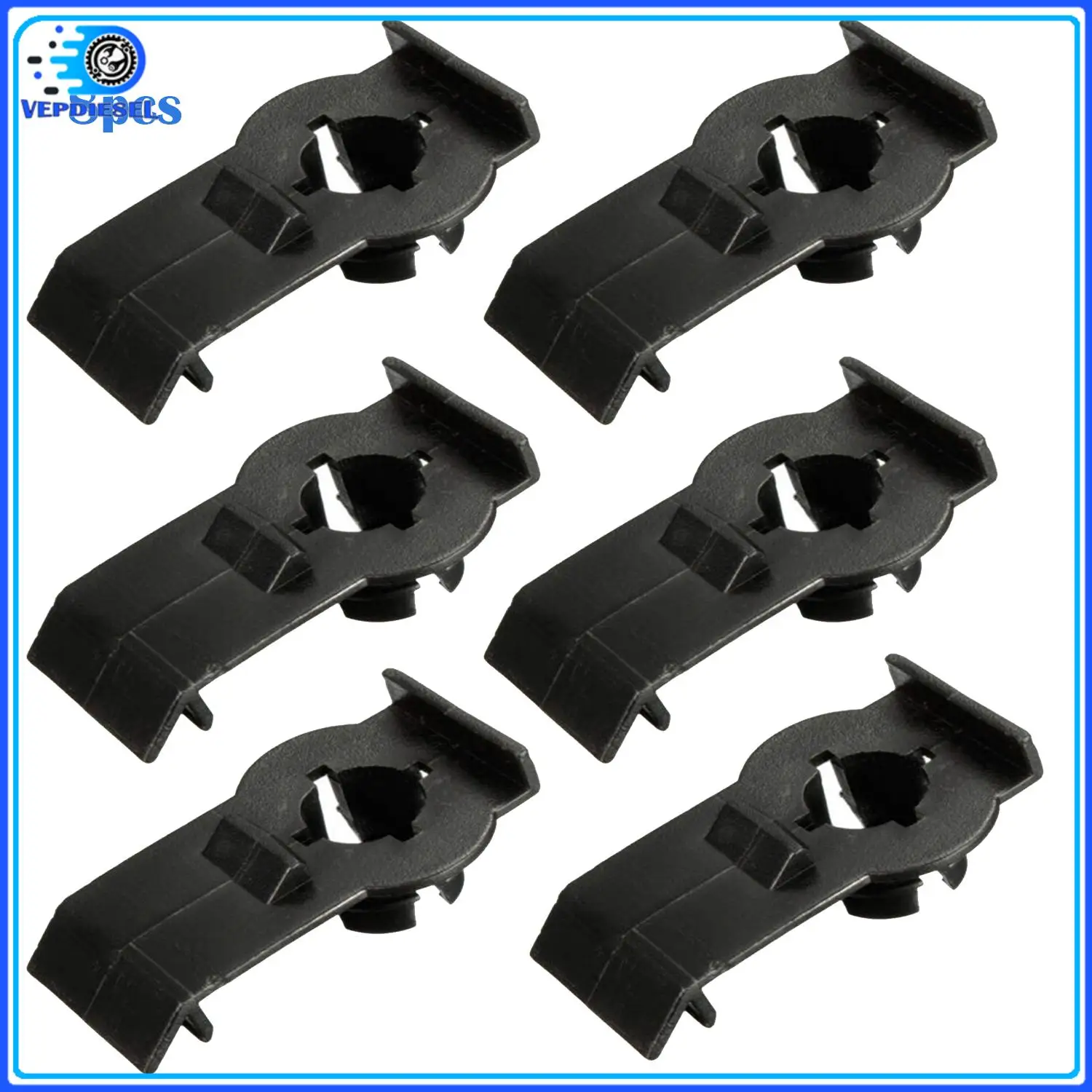 8pcs Regulator Clip Brackets Front Right Left Repair Bracket 51338254781 For BMW X5 E53 3er E46 Car Window Kits Durable