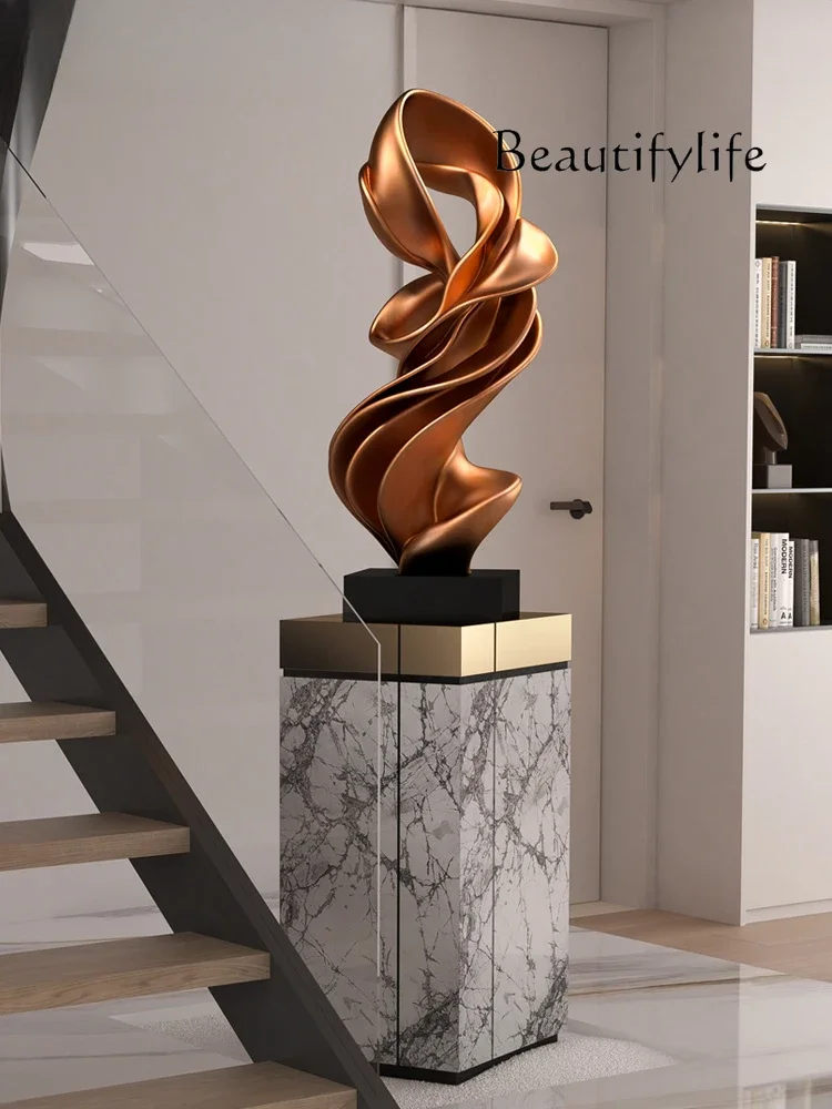 

Modern art abstract sculpture living room corridor aisle floor decoration