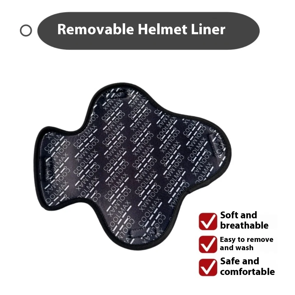 Breathable Bicycle Helmet Insert Liner Cap Cushion Pad Quick-drying Sweat Wicking Helmet Soft Insulation Lining Pad Accessories