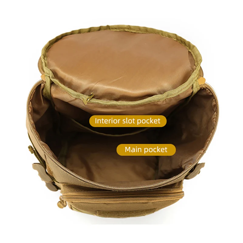 التكتيكية تسلق حقيبة صدر للرجال الرجال المشي لمسافات طويلة التخييم الصيد الدراجات الكتف حقيبة كروسبودي الرياضة في الهواء الطلق السفر التدريب حزمة مراوح #5