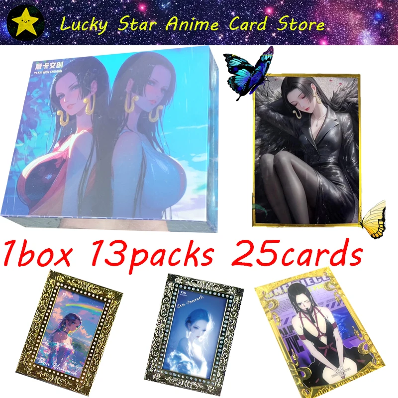 2024 Newest Yika Culture One Piece Collection Card  Boa Hancock Diamond Card Booster Box Doujin CCG TCG Hobby Gift